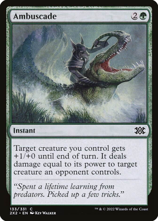 Ambuscade 133/331 (Double Masters 2022)  - Foil