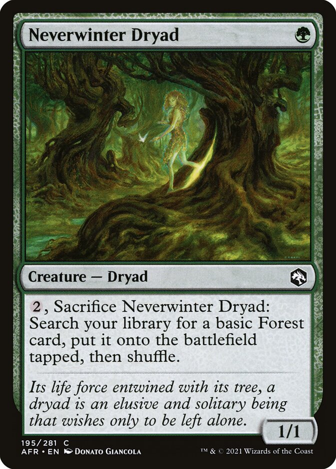 Neverwinter Dryad 195 (Adventures in the Forgotten Realms) 