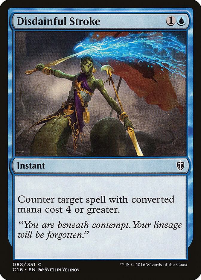 Disdainful Stroke 88/351 (Commander 2016) 