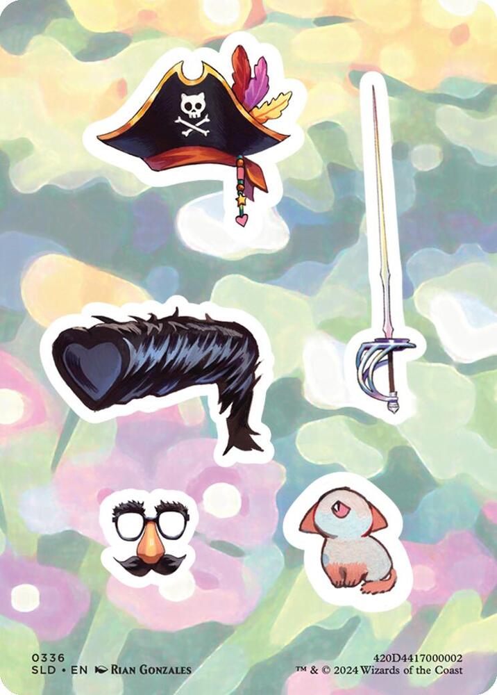 Sticker Sheet 0336 336 (Secret Lair Drop Series) 