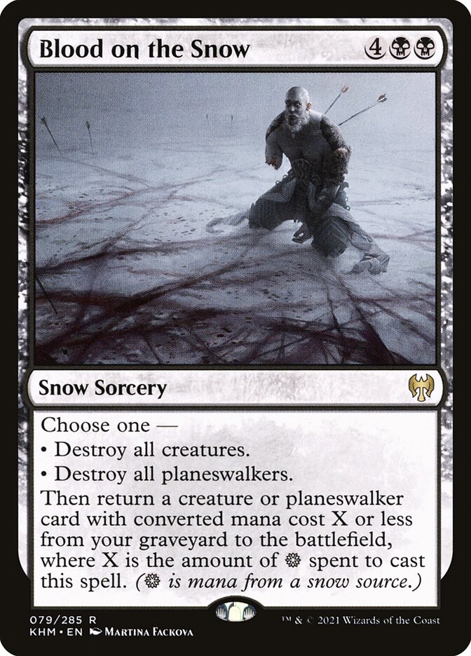 Blood on the Snow 79/285 (Kaldheim) 