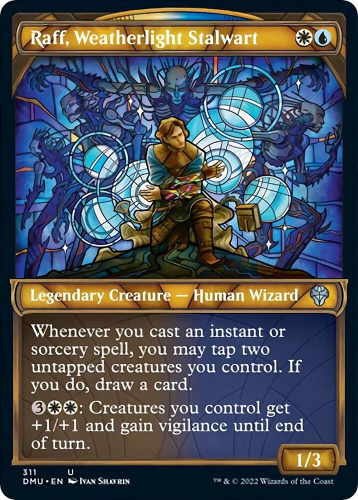 Raff Weatherlight Stalwart Showcase 311/281 (Dominaria United)  - Foil