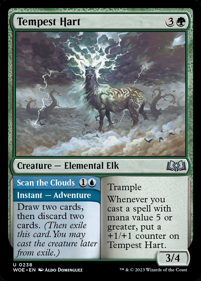 Tempest Hart // Scan the Clouds 238 (Wilds of Eldraine)  - Foil