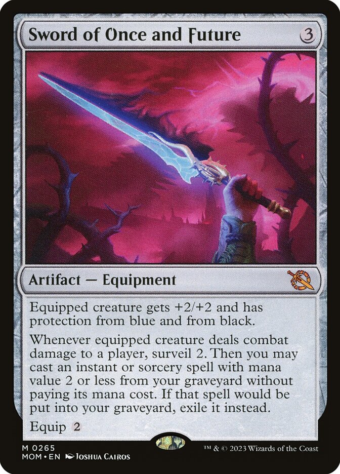 Sword of Once and Future 265 (March of the Machine)  - Foil
