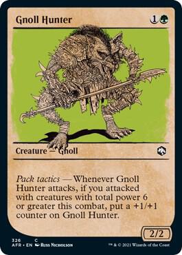 Gnoll Hunter Showcase 326 (Adventures in the Forgotten Realms) 