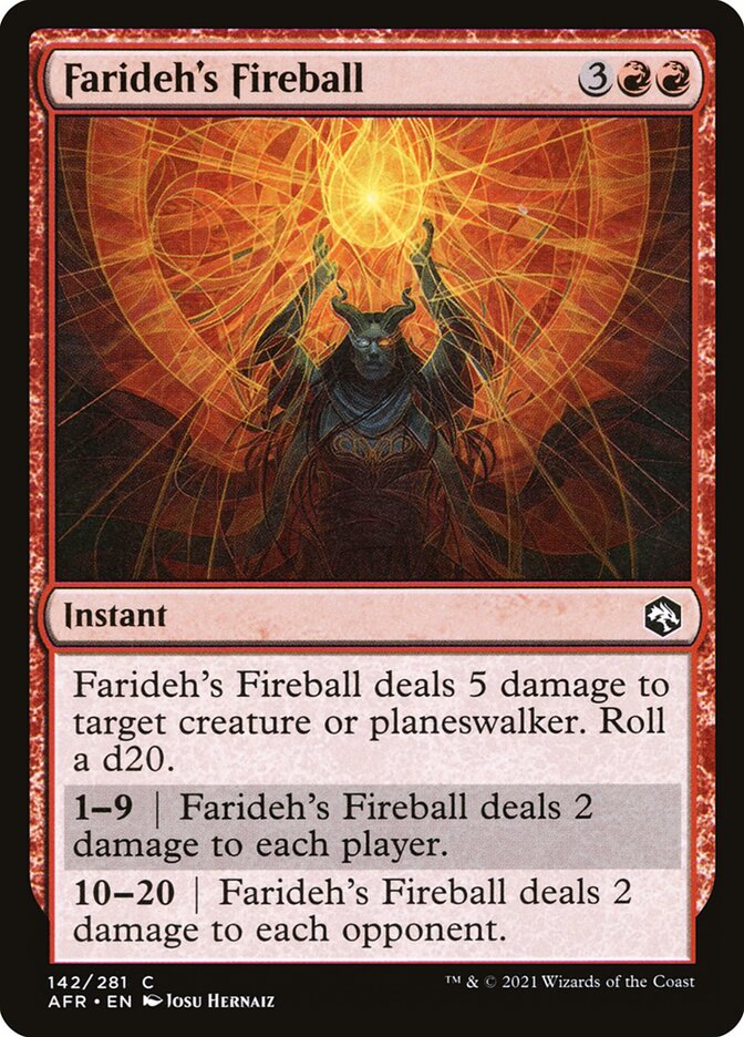 Farideh's Fireball 142 (Adventures in the Forgotten Realms) 