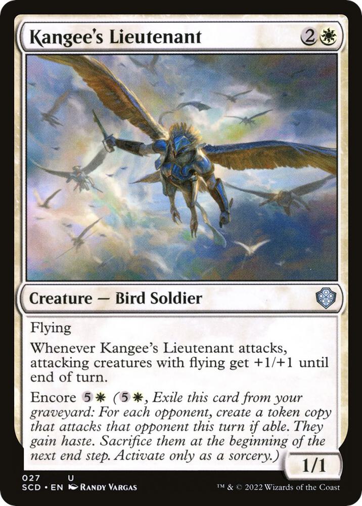 Kangee's Lieutenant 27/352 (Starter Commander Decks) 