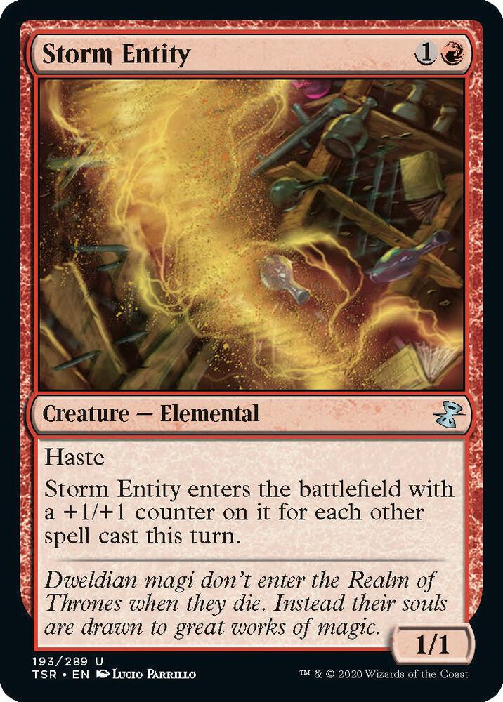 Storm Entity 193/289 (Time Spiral: Remastered) 