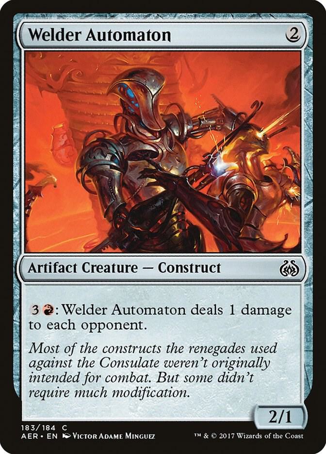Welder Automaton 183/184 (Aether Revolt) 