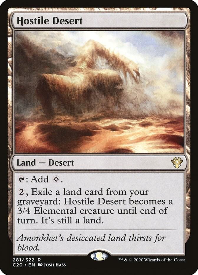 Hostile Desert 281 (Commander 2020) 