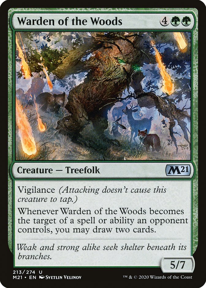 Warden of the Woods 213 (Core Set 2021) 