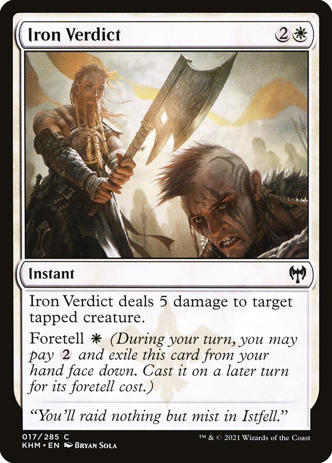 Iron Verdict 17 (Kaldheim) 