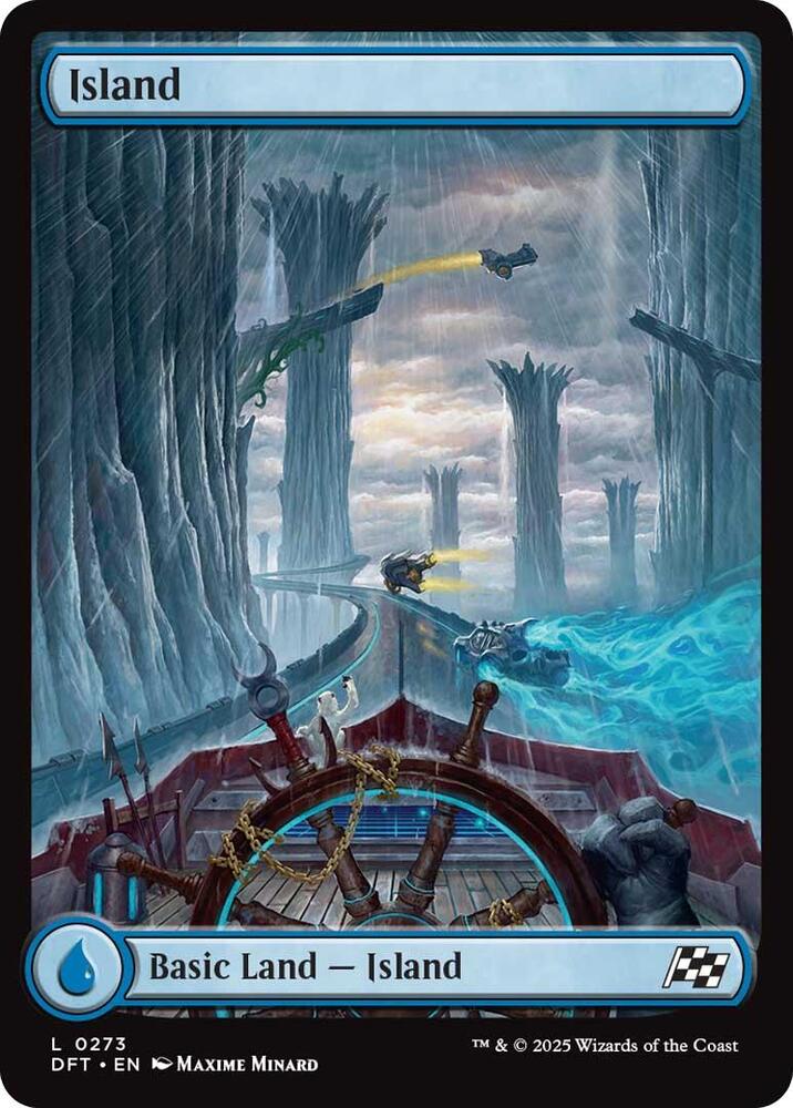 Island 273 (Aetherdrift)  - Foil