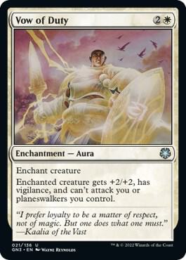Vow of Duty 21/135 (Magic Game Night: Free-For-All) 