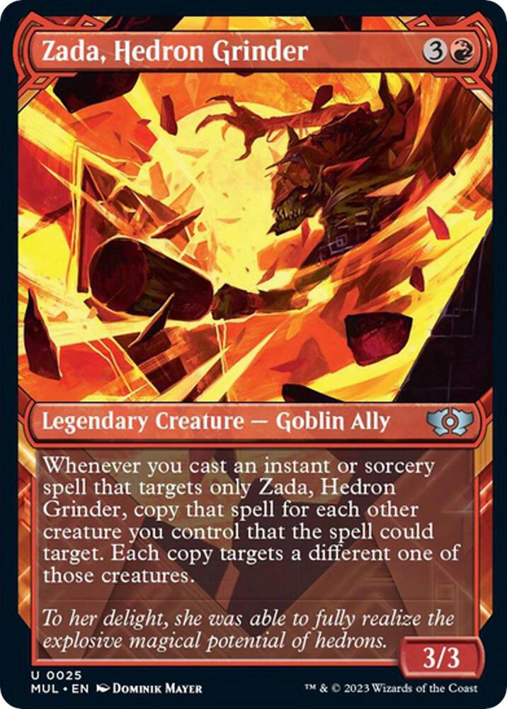 Zada, Hedron Grinder 25/65 (March of the Machine: Multiverse Legends)  - Showcase
