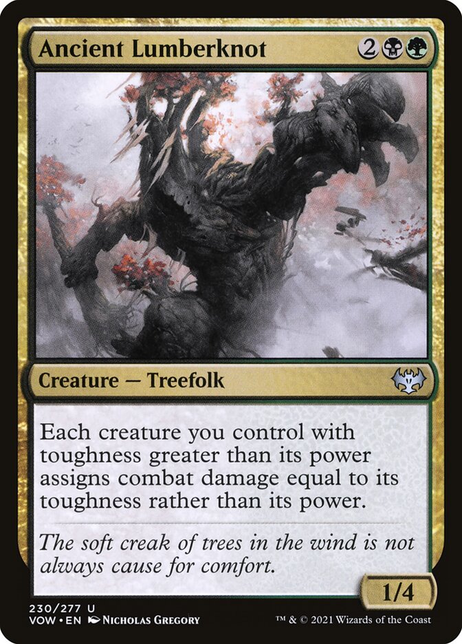Ancient Lumberknot 230/277 (Innistrad: Crimson Vow) 