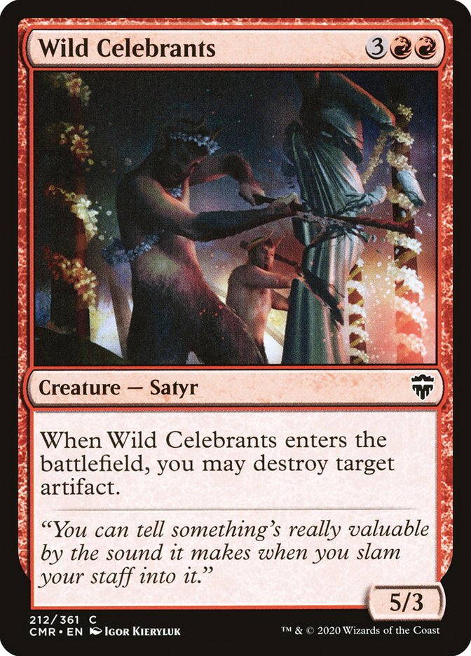 Wild Celebrants 212 (Commander Legends) 