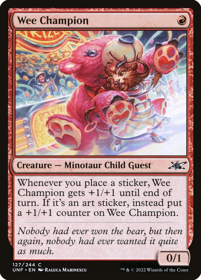 Wee Champion 127/244 (Unfinity) 
