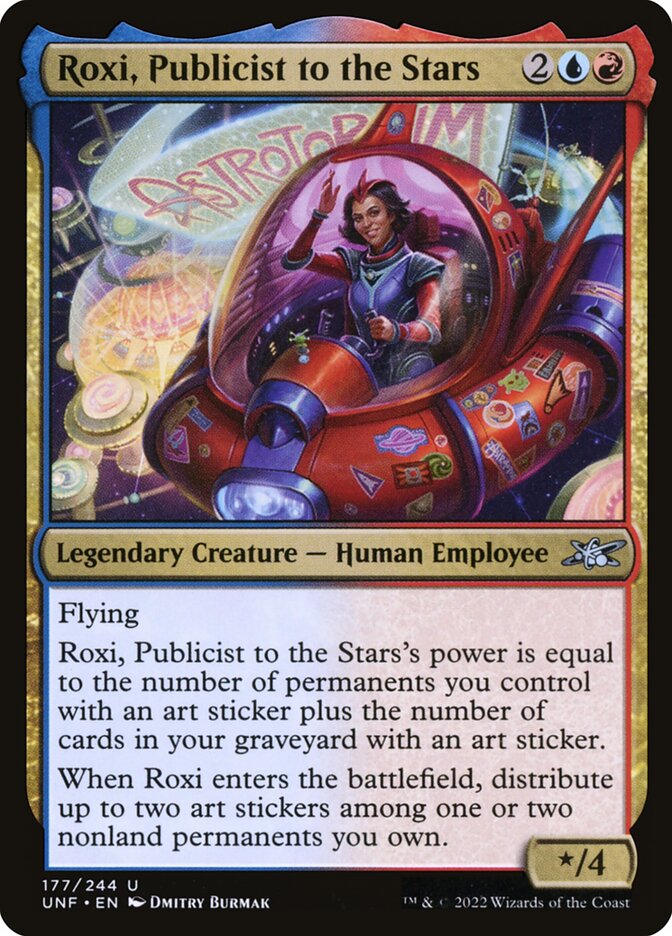 Roxi, Publicist to the Stars 177/244 (Unfinity) 