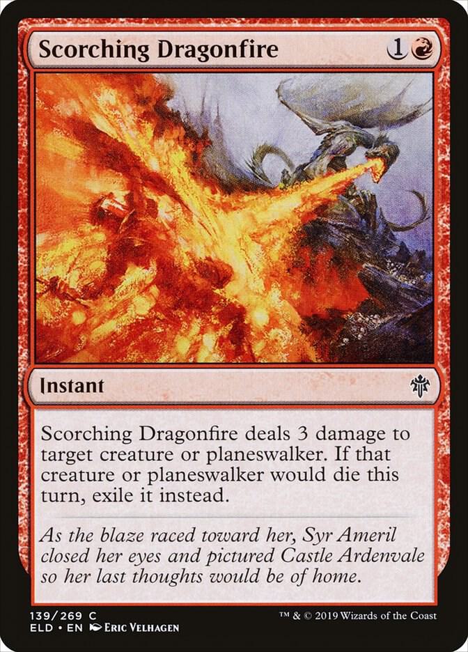 Scorching Dragonfire 139/269 (Throne of Eldraine) 