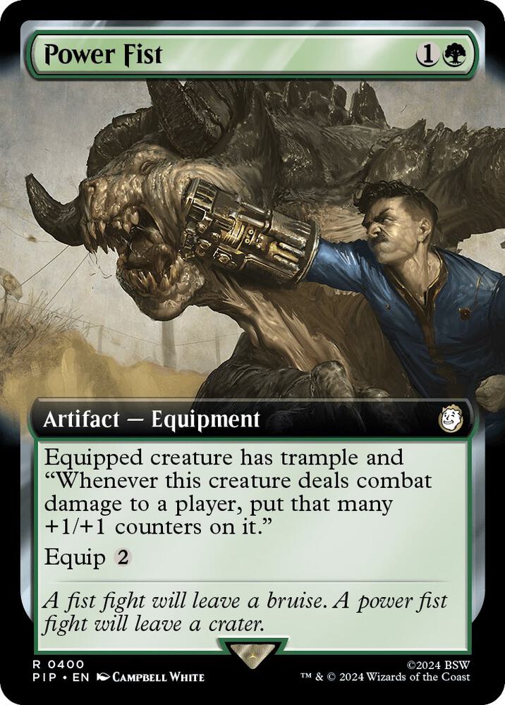 Power Fist 400 (Universes Beyond: Fallout)  - Extended Art