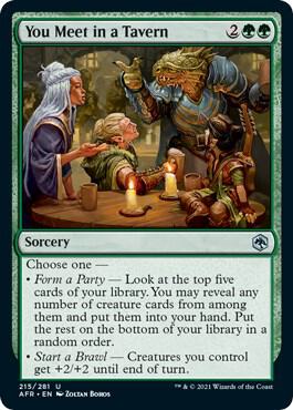 You Meet in a Tavern 215 (Adventures in the Forgotten Realms) 