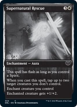 Supernatural Rescue 304/534 (Innistrad: Double Feature)  - Foil