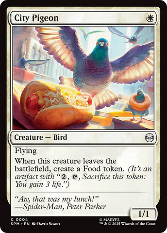 City Pigeon [Marvel's Spider-Man]