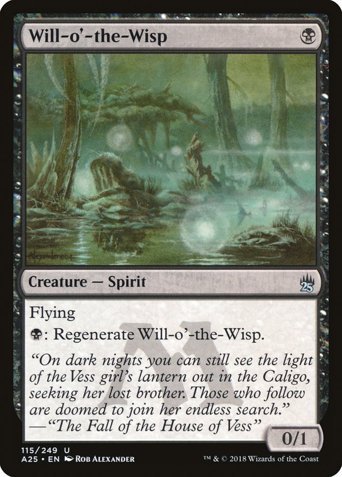 Will-o'-the-Wisp 115/249 (Masters 25) 