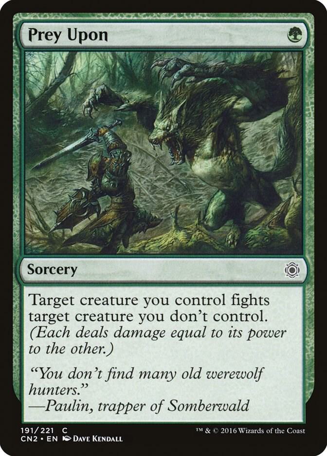 Prey Upon 191/221 (Conspiracy: Take the Crown)  - Foil