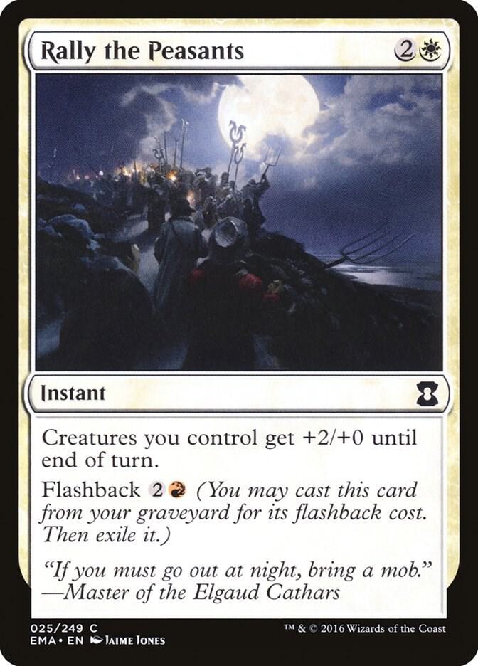 Rally the Peasants 25/249 (Eternal Masters) 