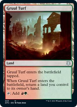 Gruul Turf 243/62 (Commander: Adventures in the Forgotten Realms) 