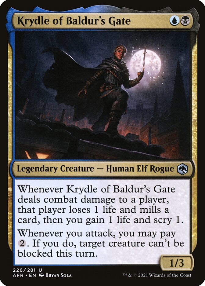 Krydle of Baldur's Gate 226 (Adventures in the Forgotten Realms) 