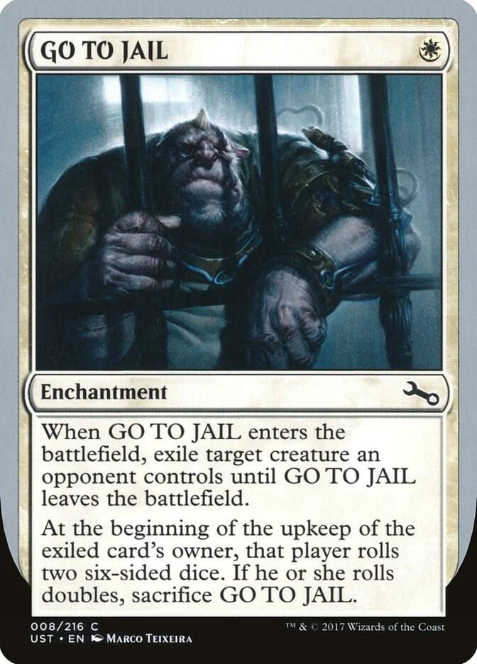GO TO JAIL 8/216 (Unstable) 