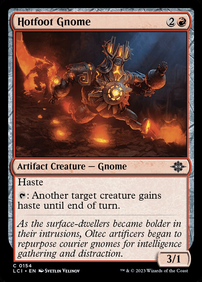 Hotfoot Gnome 154/291 (The Lost Caverns of Ixalan)  - Foil