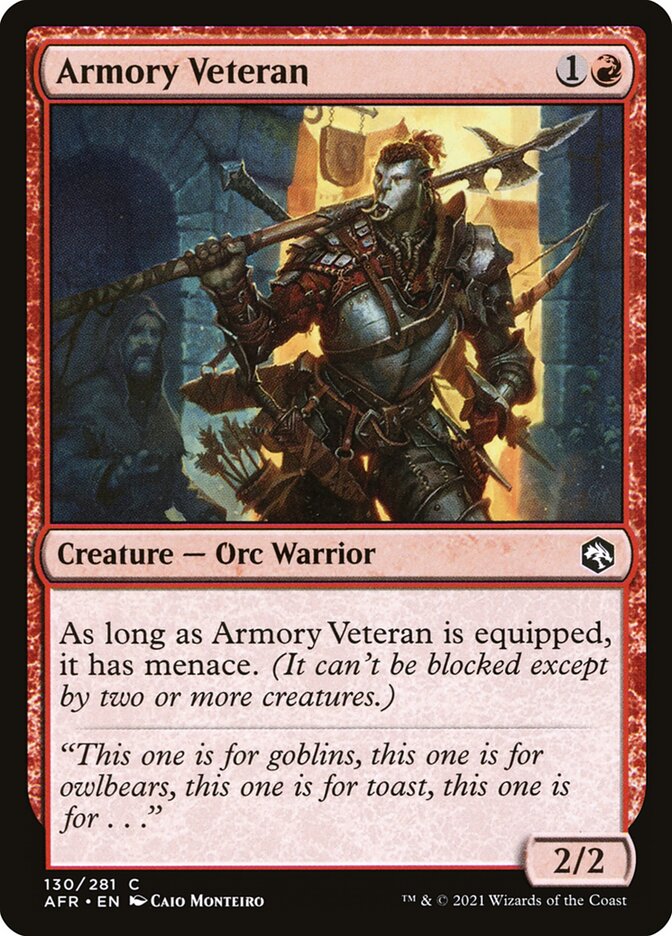 Armory Veteran 130 (Adventures in the Forgotten Realms) 
