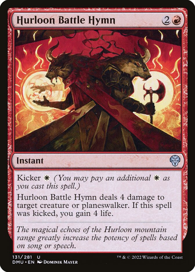 Hurloon Battle Hymn 131/281 (Dominaria United) 