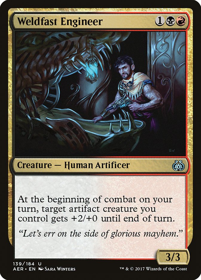 Weldfast Engineer 139/184 (Aether Revolt) 