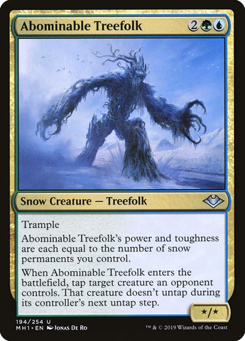 Abominable Treefolk 194/254 (Modern Horizons) 