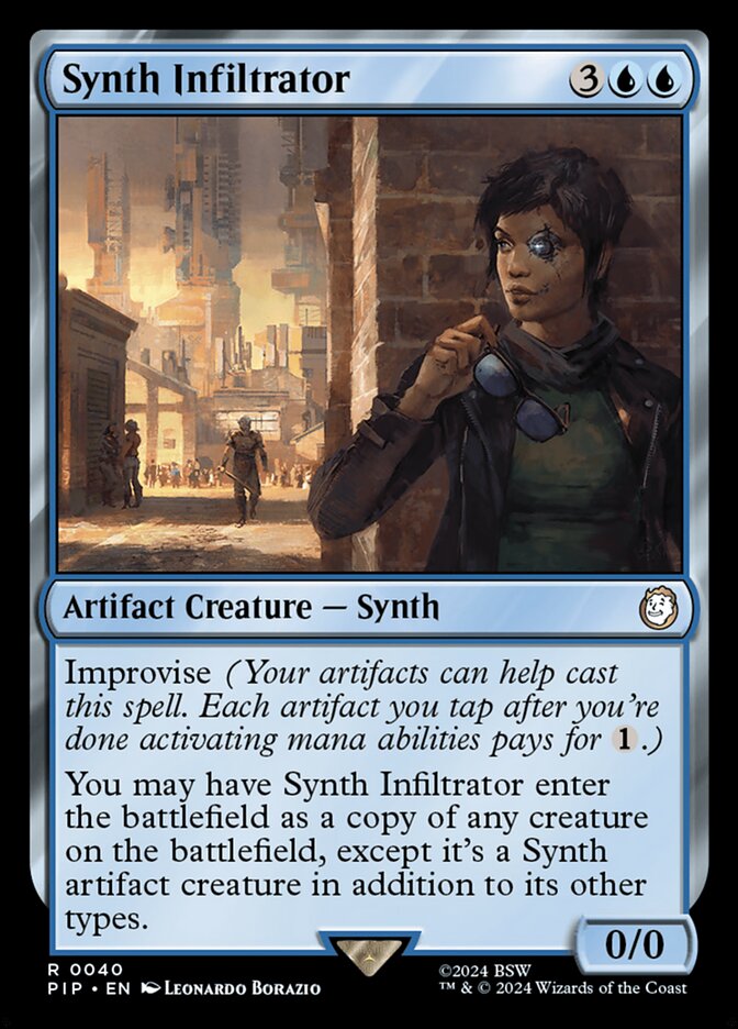 Synth Infiltrator 40/326 (Universes Beyond: Fallout)  - Foil