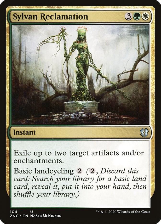 Sylvan Reclamation 104/142 (Commander: Zendikar Rising) 