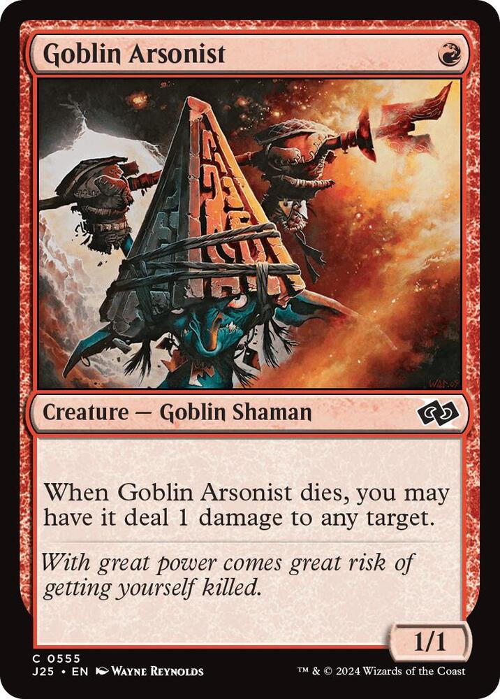 Goblin Arsonist 555/779 (Foundations Jumpstart) 