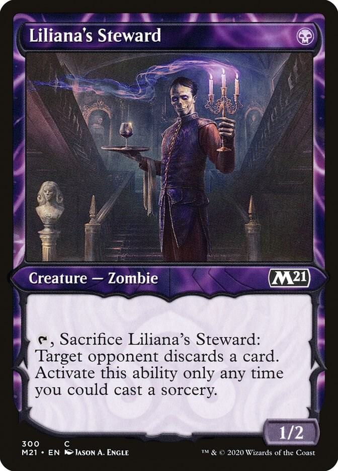 Liliana's Steward 300 (Core Set 2021)  - Showcase Foil