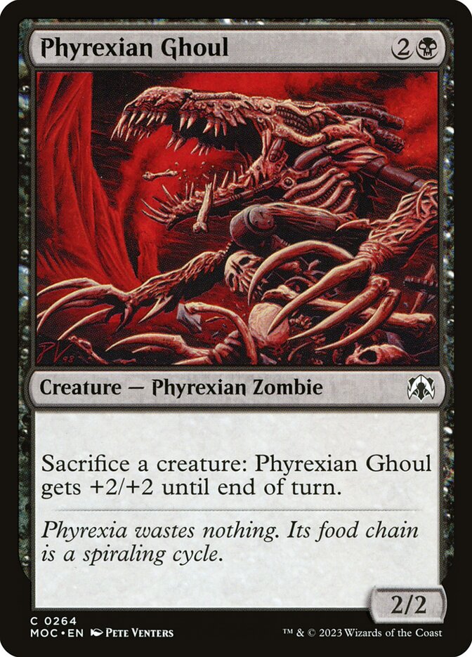 Phyrexian Ghoul 264/444 (Commander: March of the Machine) 