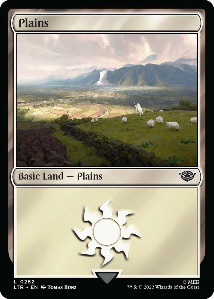 Plains 262/281 (Universes Beyond: The Lord of the Rings: Tales of Middle-earth)  - Foil