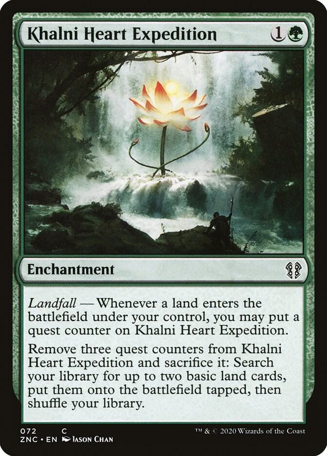 Khalni Heart Expedition 72/142 (Commander: Zendikar Rising) 