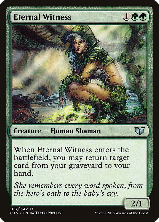 Eternal Witness 183/342 (Commander 2015) 