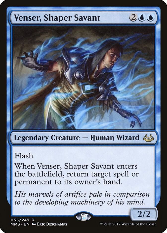 Venser, Shaper Savant 55/249 (Modern Masters 2017) 