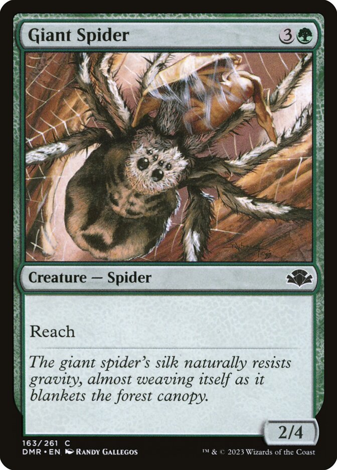 Giant Spider 163/261 (Dominaria Remastered) 