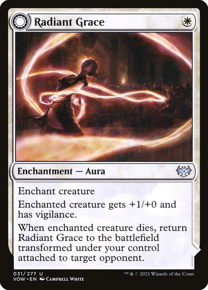 Radiant Grace // Radiant Restraints 31/277 (Innistrad: Crimson Vow) 